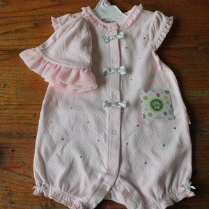 Little Me 6-9 Outfit with Hat NWT